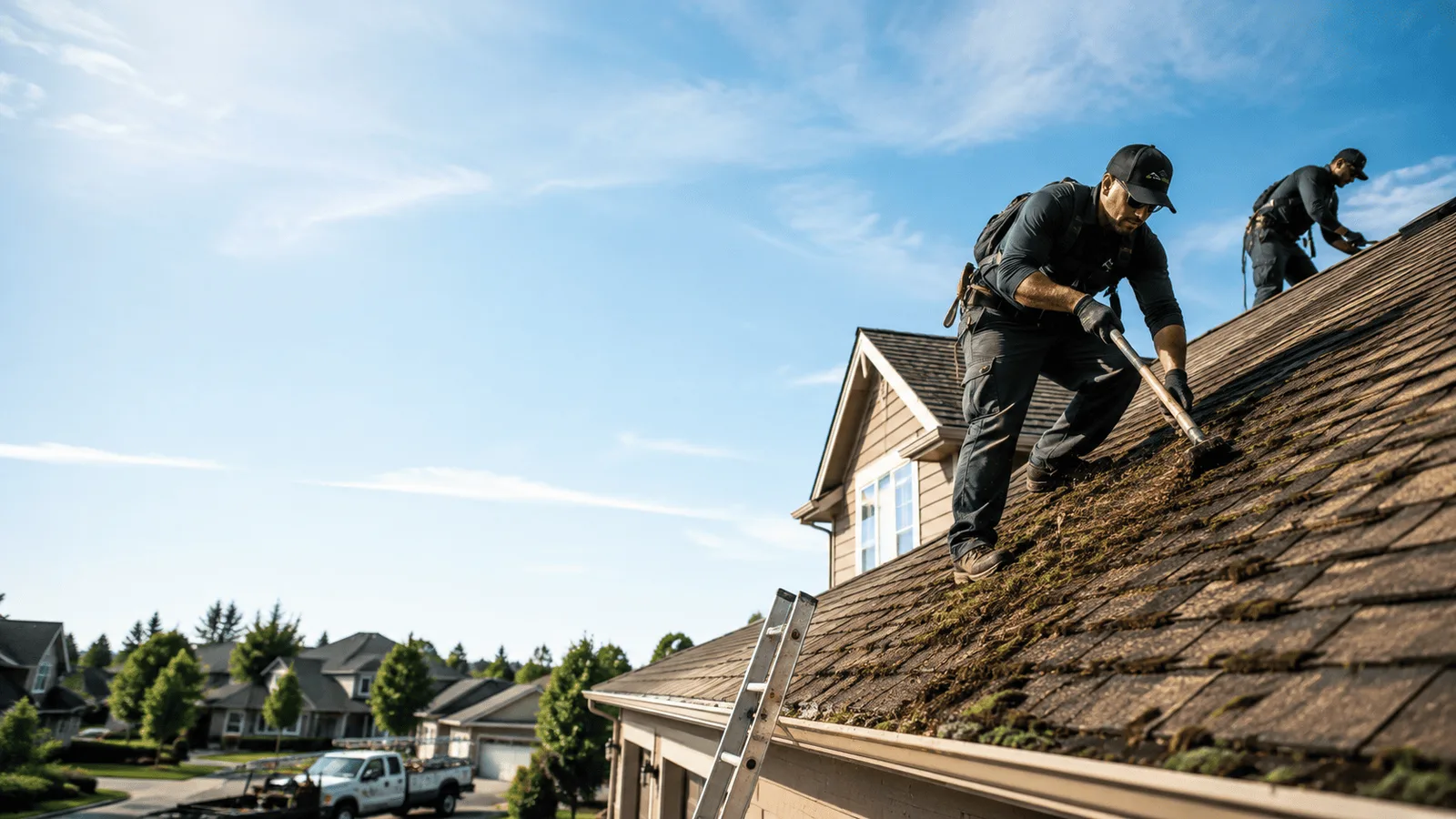 Roof Moss Removal in Teaneck, NJ near me
